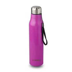 Neo Steel Bottle - 1000ml Capacity, Fridge, Office, Travel, Reusable, BPA-Free, Spill-Proof, Easy to Clean (Pink)
