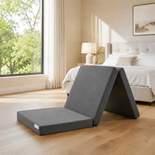 Image of Neobest 3 Fold Ortho Support 3 inch Single HR Foam Mattress (72 x 36 inch)