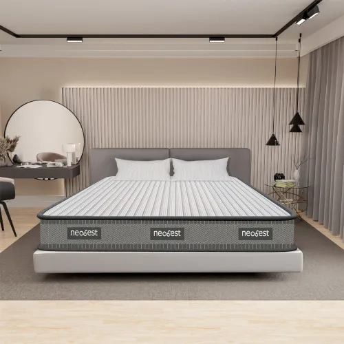 Image of Neobest Orthopedic Dual Foam 6 inch King High Resilience HR Foam Mattress (78 x 72 inch)
