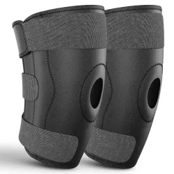 NeoHealth Knee Support Sleeves for Gym & Sports (Pair, Pack of 2)