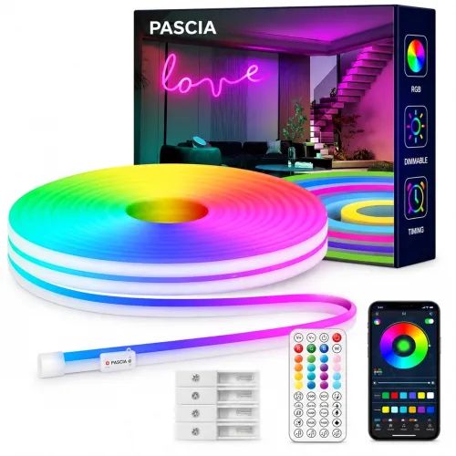 Image of neon Patti Light Colour Changing Room Decoration Gaming Setup led Ribbon 