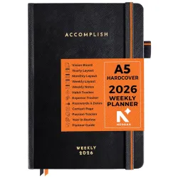 NEORAH A5 Weekly Planner 2026 Hardcover