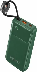 NEOVOLT 10000 mAh 22.5 W Compact Pocket Size Power Bank