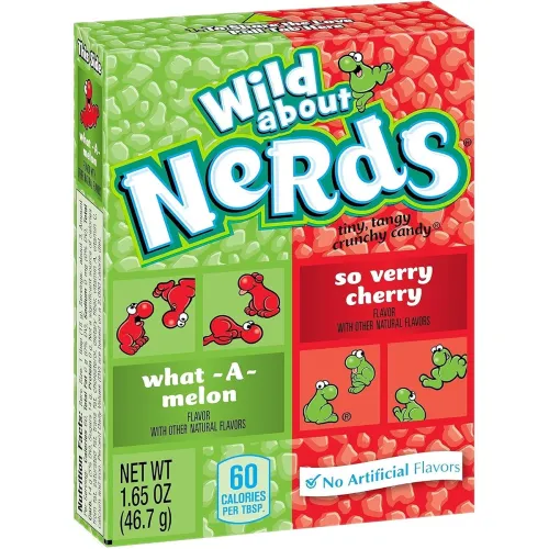 Image of NERDS Wild Cherry Watermelon Candy Travel Pack 3