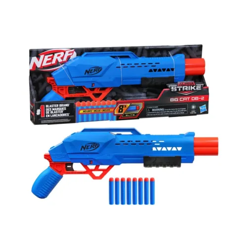 Image of Nerf Alpha Strike Big Cat DB-2 Blaster