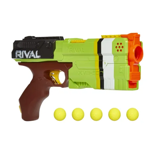 Image of NERF Rival Kronos XVIII-500 Blaster, 5 Rival Rounds, 90 FPS Velocity