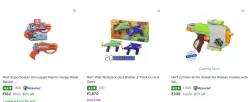 Nerf Toys And Games Minimum 80% Off