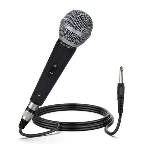 Image of Nesa Dynamic Wired Mic with XLR Cable 