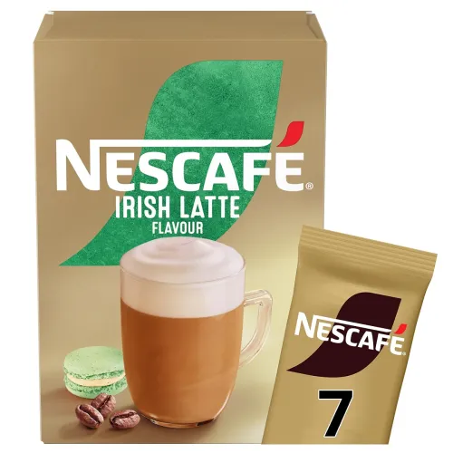 Image of NESCAFÉ Irish Latte Instant Coffee, 7 Sachets