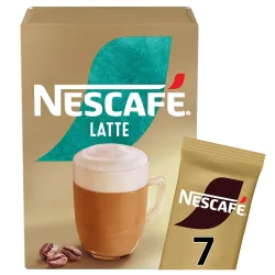 NESCAFÉ Latte Instant Coffee 7 Sachets Po1
