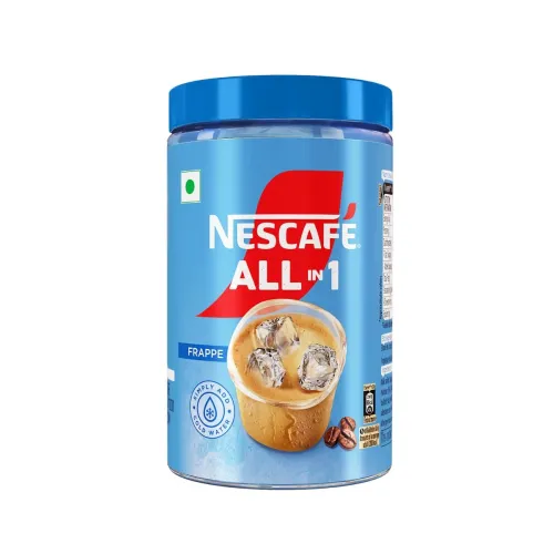 Image of NESCAFE All in 1 Frappe Instant Cold Coffee Premix, 300g Jar