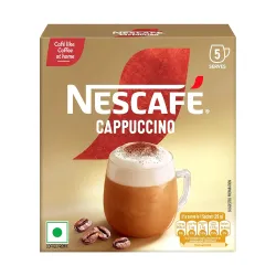 Nescafe Cappuccino Coffee Premix 125g Sachets Pack