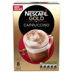Nescafe Cappuccino Sachets, Powder, Sachet , Pack Of 1,0.01 Ounces