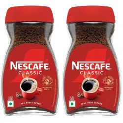 NESCAFE Classic Instant Coffee Powder, 180g Dawn Jar, Po2