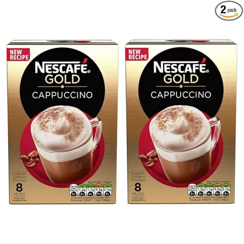Image of Nescafe Gold Cappuccino - 2 Pack Pouch, 2 x 136 g