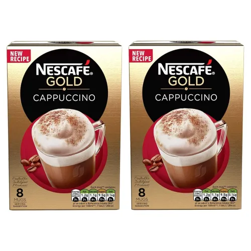 Image of Nescafe Gold Cappuccino - 2 Pack Pouch, 2 x 136 g
