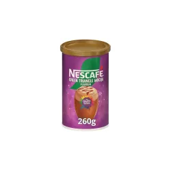 NESCAFE Green Triangle Mocha Flavour Instant Coffee, 260g, Medium Roast, Powder Form