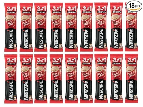Image of Nescafe 3 In 1 Original 18 Sachets Instant Coffee 17.5Gm