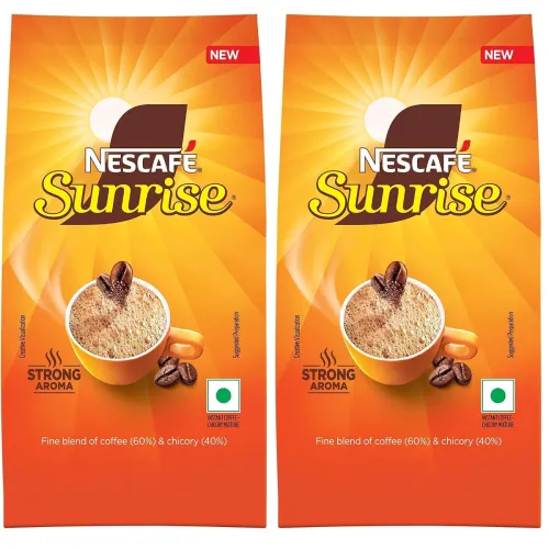 Image of Nescafe Sunrise Instant Coffee Powder Strong Taste Coffee-Chicory Mix 200g (Pack of 2)