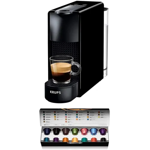 Image of Nespresso Essenza Mini C30 Coffee Machine (Matte Black)