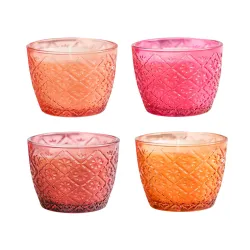 Nestasia Orange Colored & Pink 4 Pieces