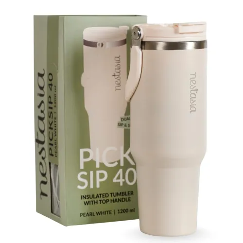 Image of Nestasia PickSip40 Tumbler with Straw & Top Handle 1.2L