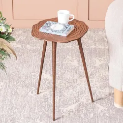 nestroots Multipurpose Aluminium Nightstand Side Table