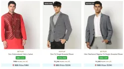 NETPLAY Brand Mens Blazers & Waistcoats @ Flat 70% Discount