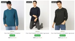 NETPLAY Brand Mens Sweatshirt @ Up to  70% Discount