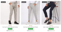 NETPLAY Brand Mens Trousers & Pants @ Up to 70% Discount | Start ₹390