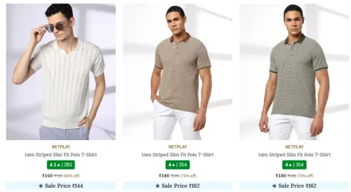 Image of NETPLAY D2C Fashion up to 80% Discount