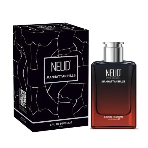 Image of NEUD 100ml Luxury Perfume Gift Set for Men, Manhattan Hills Long Lasting EDP 100ml, Birthday Gift for Boyfriend, Father,
