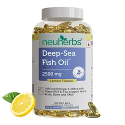 Neuherbs Deep Sea Omega 3 Fish Oil Capsules