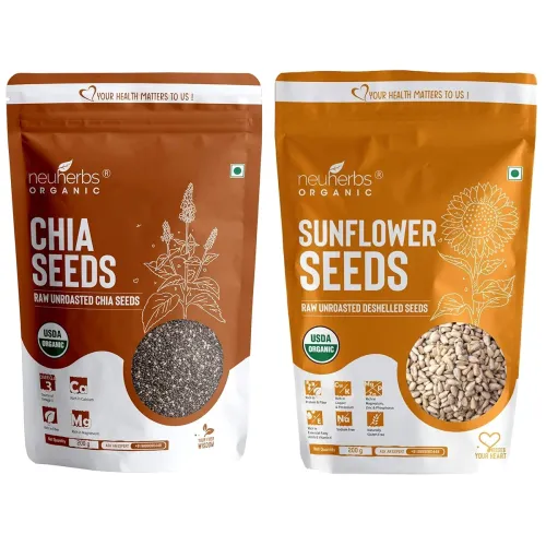 Image of Neuherbs Raw Unroasted Chia Seeds 200 g