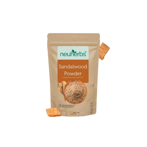 Image of Neuherbs Sandalwood Powder For Face Pack - 100g | Chandan Powder For Glowing & Brighten Skin | Face Mask | 100% Pure & N