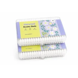 Nevae Cotton Beauty Buds 600 Swabs Pack of 3 (100 Pcs each)