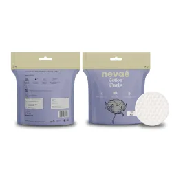 Nevae Premium Cotton Pads for Face (Pack of 2 40 pcs)