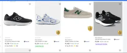 New Balance Mens Footwear at minimum 67% Discount