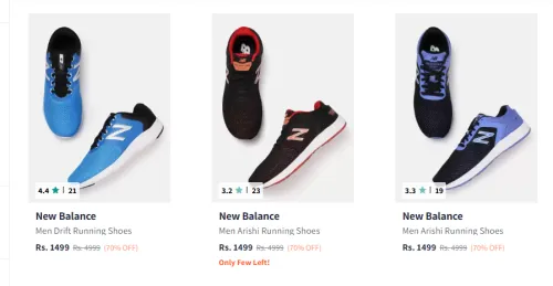 Image of New Balance Men's Shoes Upto 70% Discount