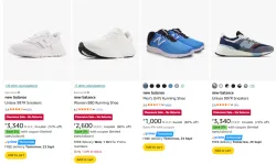 New Balance Men Shoes Minimum 70% Discount