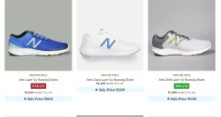 New Balance Men Shoes up to 70% Discount