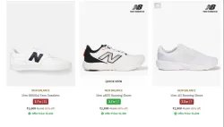 New Balance Men shoes upto 60% Discount 