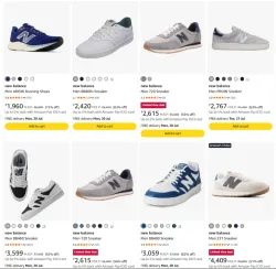 New Balance Mens Shoes at minimum 72% Discount