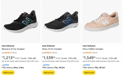 New Balance Shoes at Minimum 70% Discount