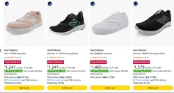 new balance Shoes at minimum 75% Discount