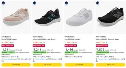 new balance Shoes at minimum 75% Discount