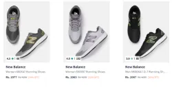 New Balance Shoes Minimum 50% Discount
