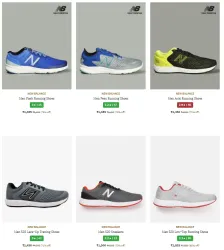 New Balance shoes upto 73% off | starts @ ₹1485