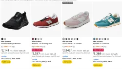 New Balance Womens Sneaker upto 73% Discount