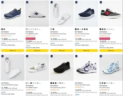 New Balance Mens Shoes upto 65% Discount